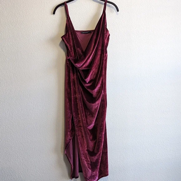 burgundy velvet slip dress Velvet Slip Dress | Shop Party, Dinner & Plus Size Dresses